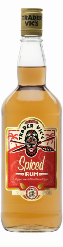 Trader Vic's Spiced Rum - 70 Dark Rum Perspective: front