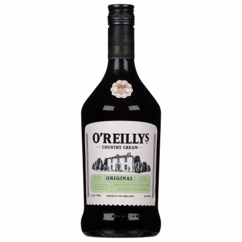 O'Reillys Irish Cream Liqueur Perspective: front