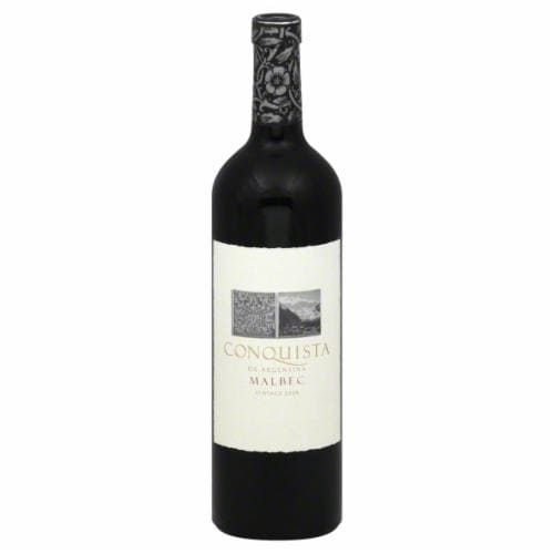 Conquista de Argentina Malbec Perspective: front