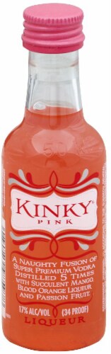 Kinky Pink Vodka Liqueur Perspective: front