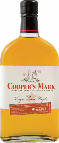 Cooper's Mark Small Batch Maple-Flavored Bourbon Whiskey Perspective: front