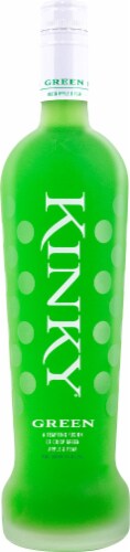Kinky Liqueur Green Liqueur Perspective: front