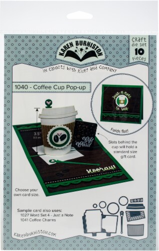 Karen Burniston Dies-Coffee Cup Pop-Up Perspective: front