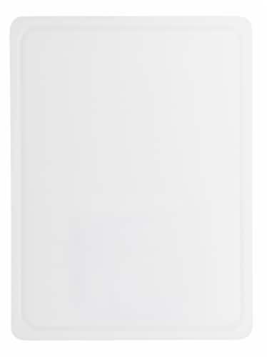 Dexas PolySafe Large Cutting Board - White Perspective: front