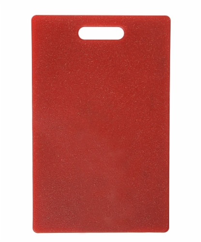Dasex Polyfiber Flax Cutting Board - Red Perspective: front