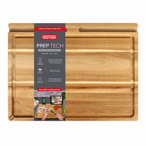 Large Bamboo Cutting Board - 17x12.5 inch Wood Cutting Board