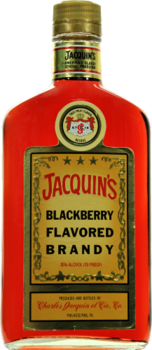 Jacquin's Blackberry Flavored Brandy Perspective: front