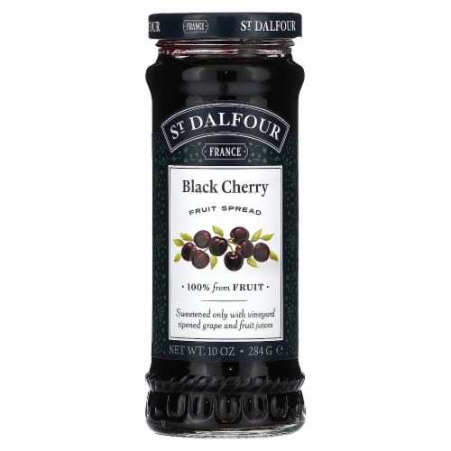 Black Cherry All Natural Fruit Spread Perspective: front