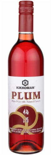 Kikkoman Red Plum Wine Perspective: front