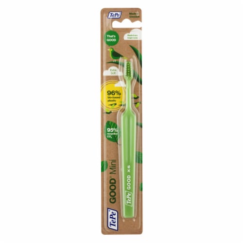 TEPE Good Mini Extra Soft Kids Toothbrush – Baby, Toddler Toothbrushes Aged 0-3, 1pc Perspective: front