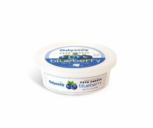 Odyssey® Blueberry Feta Cheese Crumbles Perspective: front
