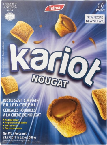 Telma Kariot Nougat Cereal Perspective: front