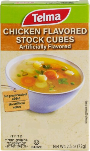 Telma Chicken Flavored Stock Cubes Perspective: front