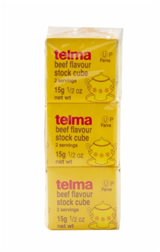 Telma Beef Flavour Stock Cubes Perspective: front