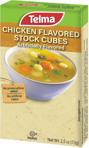 Telma Chicken Flavored Stock Cubes Perspective: front