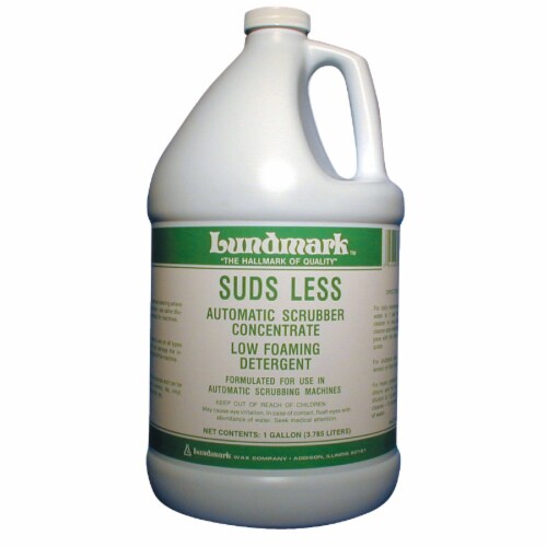 Lundmark 1 Gal. Suds Less Cleaner for Use in Automatic Scrubbing Machine Perspective: front