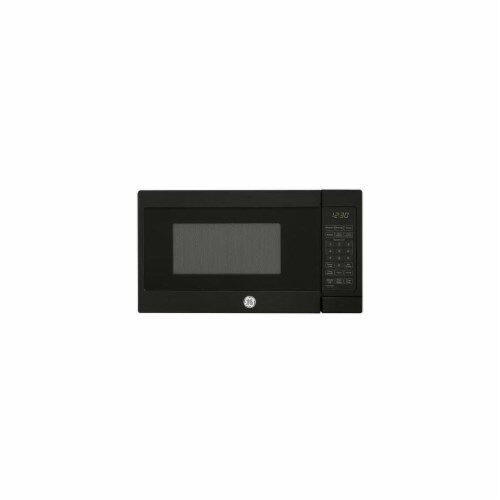 GE Appliances 250355 0.7 cu. ft. Capacity Countertop Microwave, Black Perspective: front