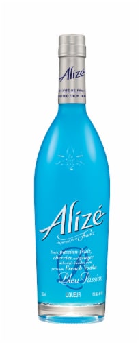 Alize Bleu Passion Liqueur Perspective: front
