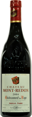 Chateau Mont Redon Red Chateauneuf Du Pape Perspective: front