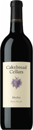 Cakebread Cellars Merlot Napa Valley Red Wine Perspective: front