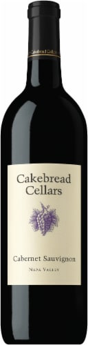 Cakebread Cellars Cabernet Sauvignon Napa Valley Red Wine Perspective: front