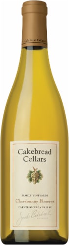 Cakebread Cellars Chardonnay Reserve Napa Valley White Wine Perspective: front