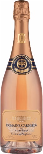 Dom Carneros Brut California Sparkling Rose Wine Perspective: front