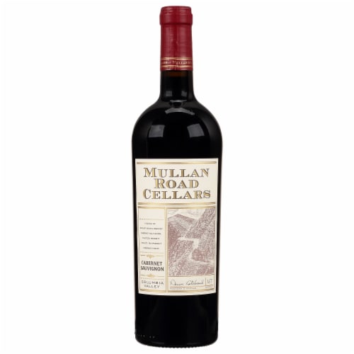 Mullan Road Cellars Cabernet Sauvignon Perspective: front