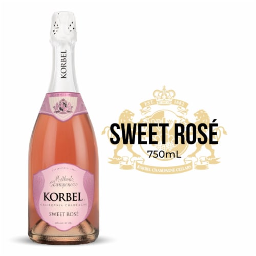 Korbel Sweet Rose California Champagne, 750 mL - Kroger