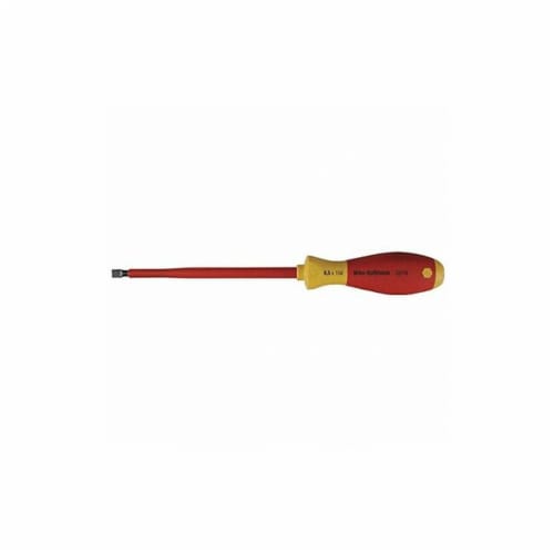 Wiha Insltd Slotted Screwdriver, 3/32 in  32010 Perspective: front