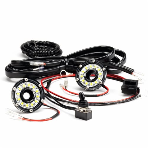 KC HiLiTES Cyclone LED Universal Under Hood Light DIY Auto Wiring Kit