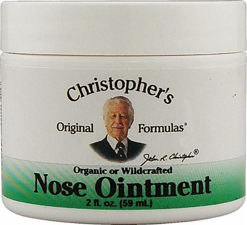 Christopher's Nose Ointment Perspective: front