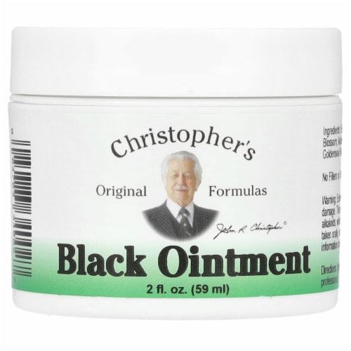 Christopher's Original Formulas Black Ointment - 2 fl oz (59 ml) Perspective: front