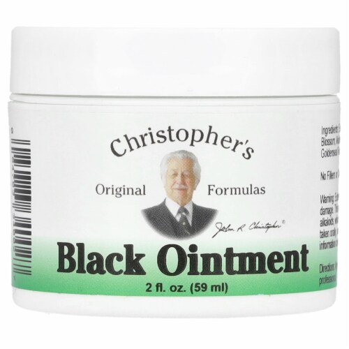 Christopher's Original Formulas Black Ointment - 2 fl oz (59 ml) Perspective: front