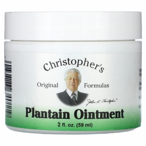 Christopher's Stings and Bites Plantain Ointment Perspective: front