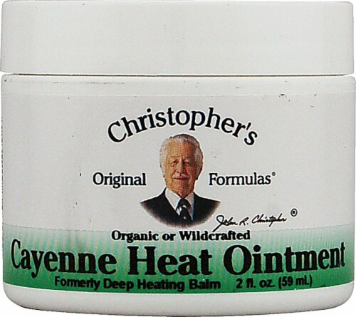 Christopher's Cayenne Heat Ointment Perspective: front