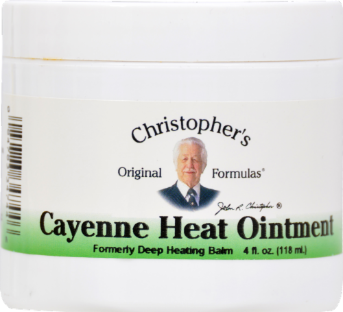 Christopher's Cayenne Heat Ointment Perspective: front