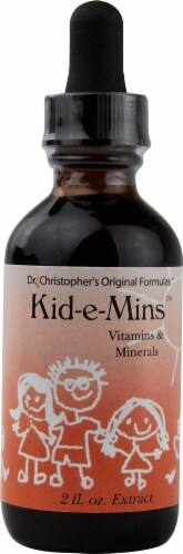 Christopher's Kid-e-Mins Vitamins and Minerals Extract Perspective: front