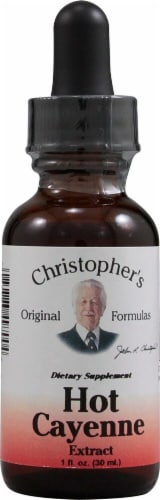 Christopher's Hot Cayenne Extract Perspective: front