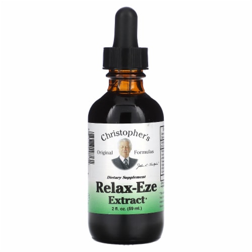 Christopher's Original Formulas Relax-Eze Extract - 2 fl oz (59 ml) Perspective: front