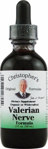 Christopher's Valerian Nerve Formula Perspective: front