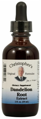 Christopher's Original Formulas Dandelion Root Herbal Supplement Perspective: front