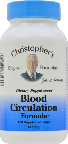 Christopher's Blood Circulation Formula Perspective: front