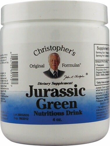 Christopher's Jurassic Green Powder Perspective: front