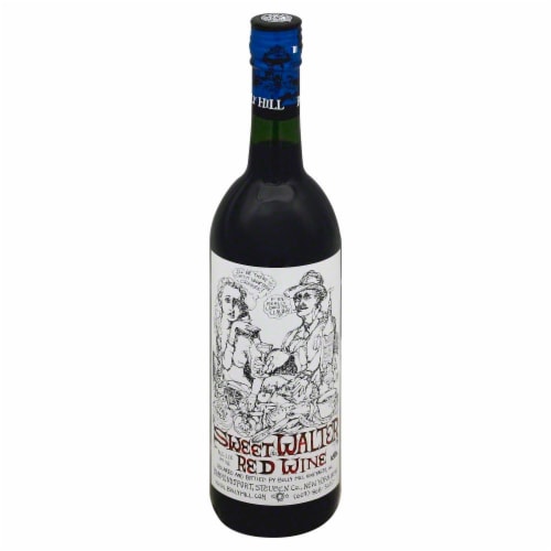 Bully Hill Vineyards Sweet Walter New York Red Wine Perspective: front