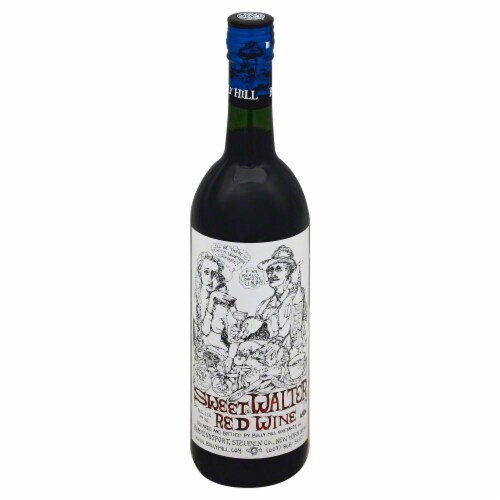 Bully Hill Vineyards Sweet Walter New York Red Wine Perspective: front