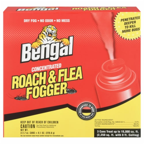 Raid® Concentrated Deep Reach Fogger for Fleas & Roaches, 1.5 fl