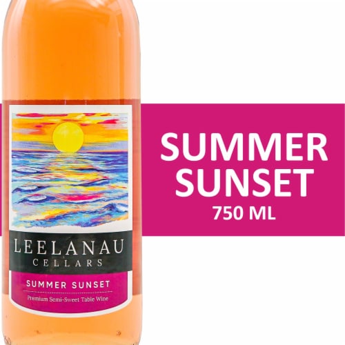 Leelanau Cellars Summer Sunset Perspective: front