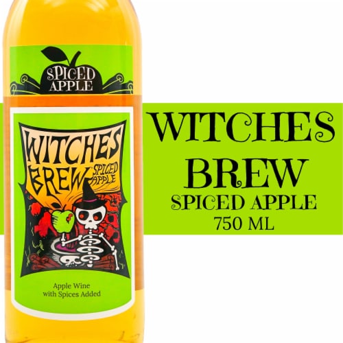 Leelanau Cellars Witches Brew Spiced Apple Wine Perspective: front