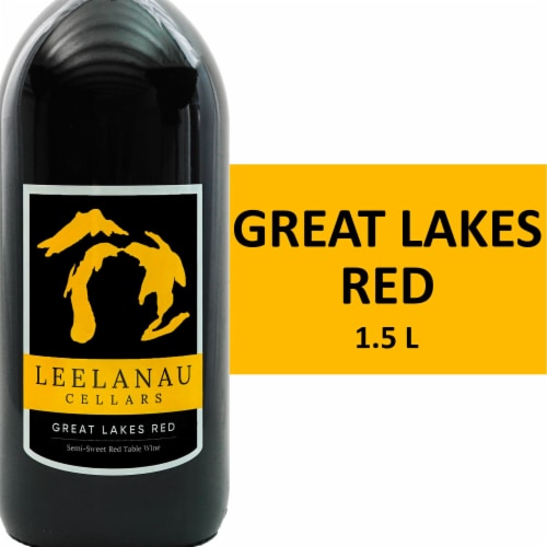 Leelanau Cellars Great Lakes Red Michigan Red Wine Perspective: front